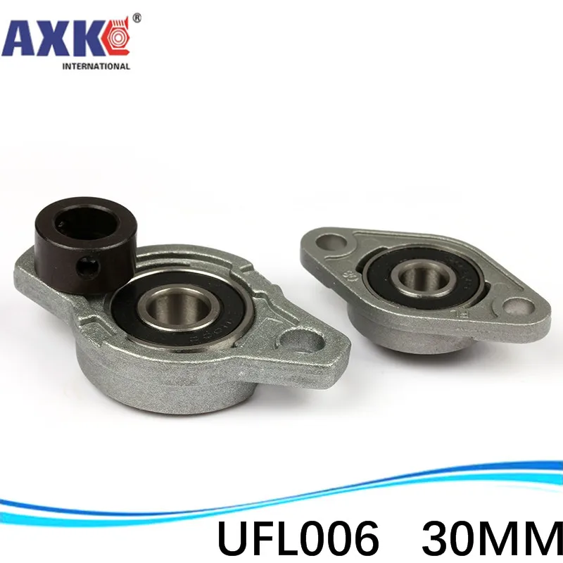 

Free shipping 30 mm caliber zinc alloy rhombus bearing housing UFL006 Spherical ball bearing (With eccentric sleeve)