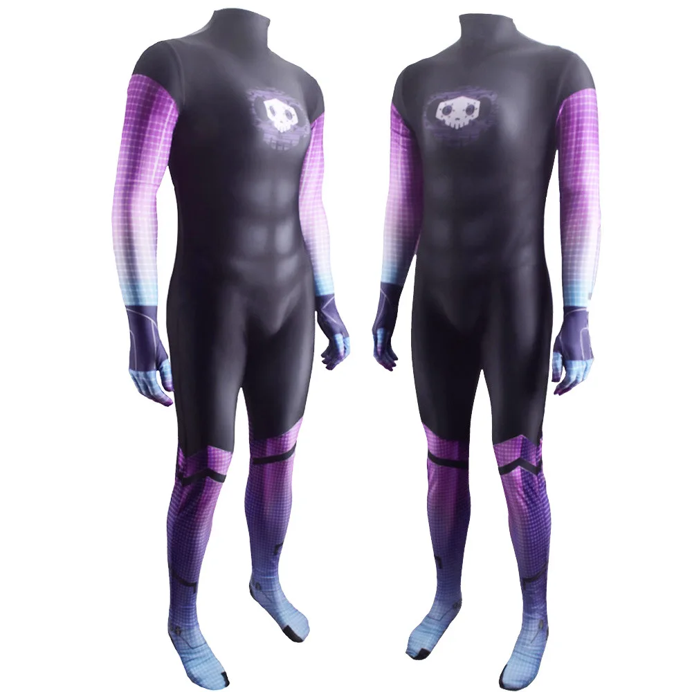 Ow Sombra Cosplay Kostüm Superheld Zentai Body suits Kostüm Cosplay Spandex Halloween Kostüm Olivia colomar Erwachsene/Kinder