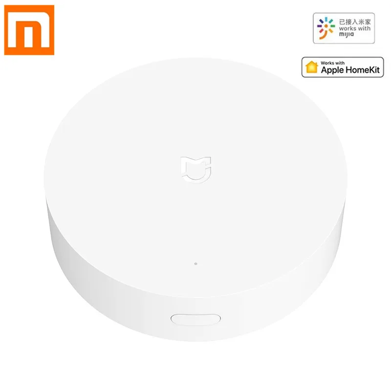 Xiaomi Mijia Đa Chế Độ Cửa Ngõ ZigBee 3.0 WIFI Bluetooth Lưới Trung Tâm Tiếng Nói Điều Khiển Từ Xa Có Tác Dụng Với APP Mi Home apple Homekit