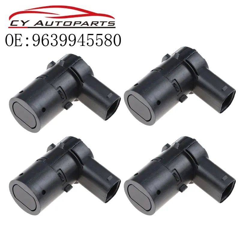 

YAOPEI 4PCS 9639945580 PDC Parking Sensor For Renault Laguna Peugeot 607 806 2.9L Citroen C5 8200049263