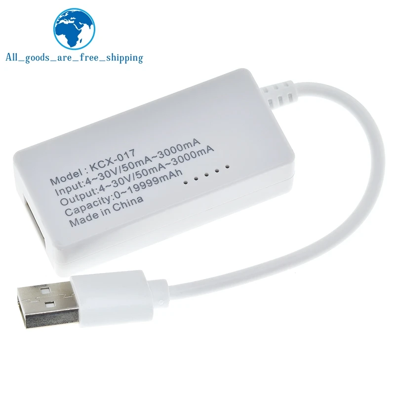 LCD Micro USB Charger Battery Capacity Voltage Current Tester Meter Detector +Load Resistor 2A/1A with Switch