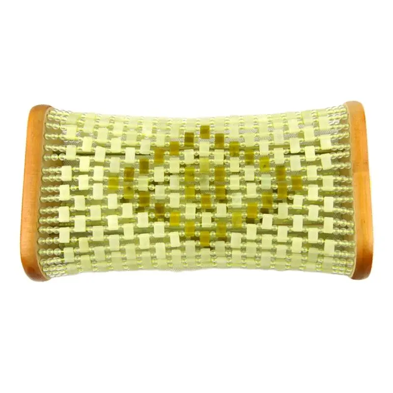 China Knitting Is Hetian Jade, Relax Protect Health Massage Jade Pillow