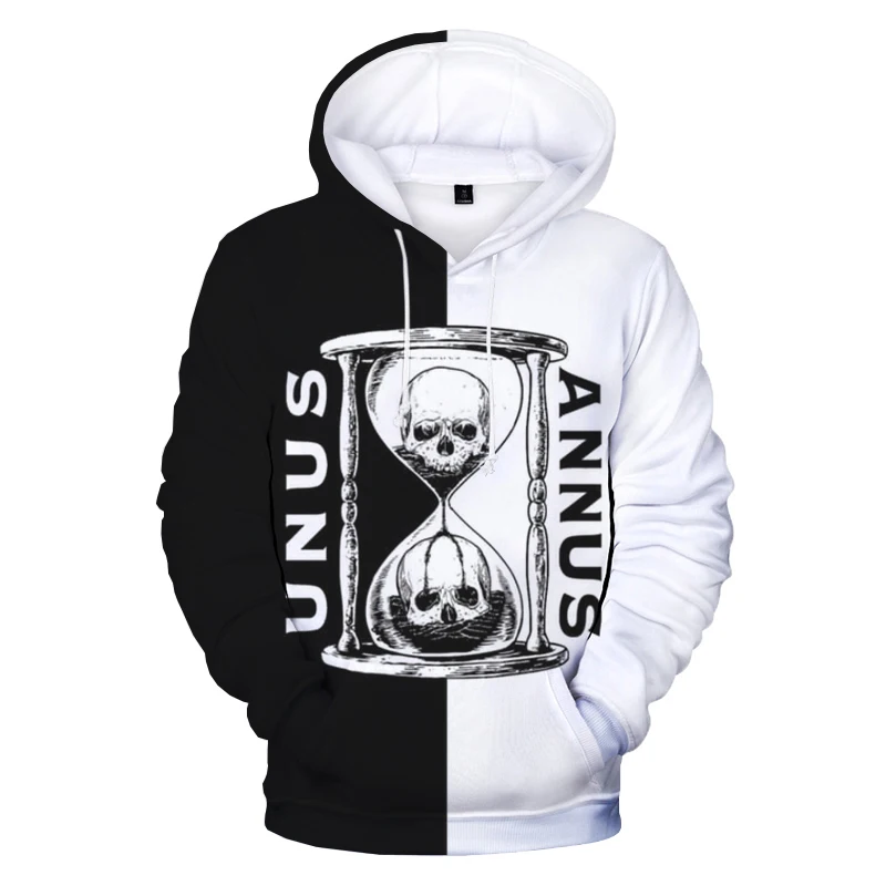 New Unus Annus 3D Print Hoodie Sweatshirts Men Women Fashion Casual Long Sleeve Pullover TV Series Harajuku Streetwear Hoodies