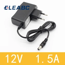 1pcs New AC 100-240V to DC 12V 1.5A Switching Power Supply Converter Adapter EU Plug