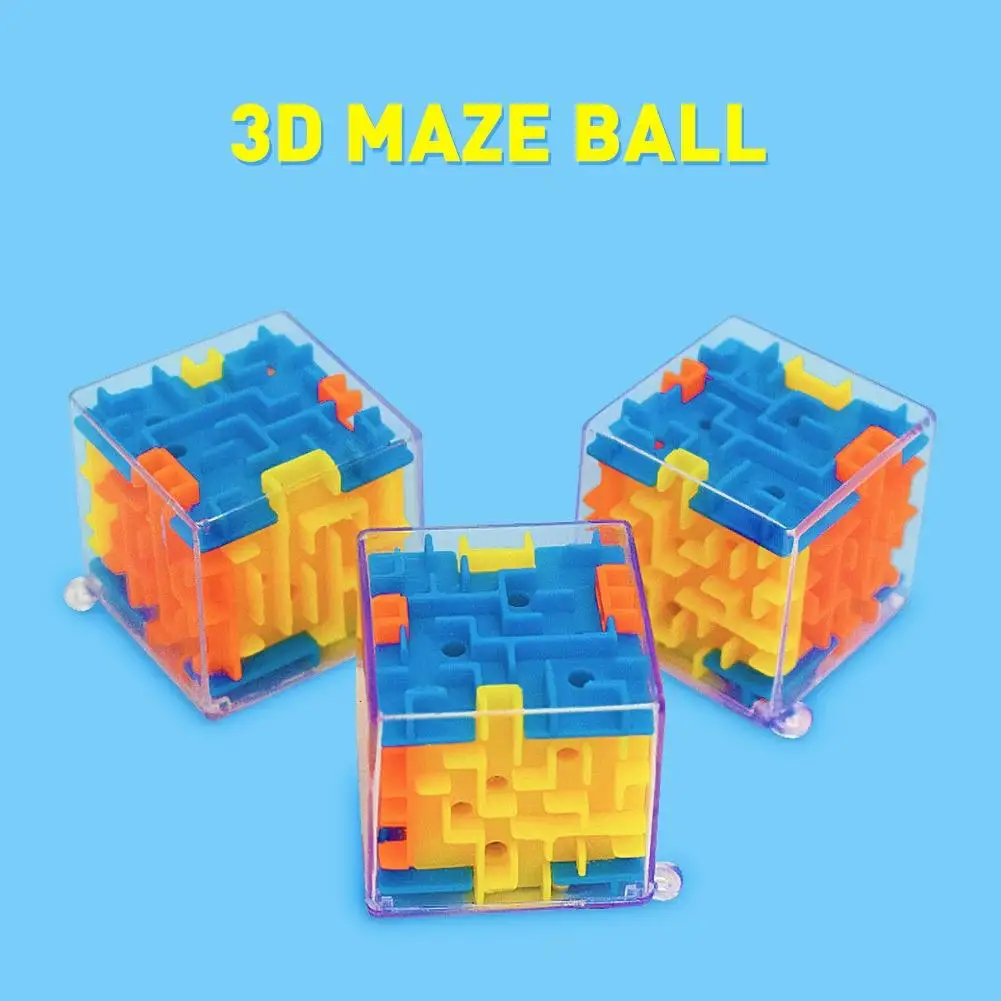 Transparent 3D Mazes Kids Early Education Adult Mental Decompression Party Toys Parent-child Interactive Educational Games Toys