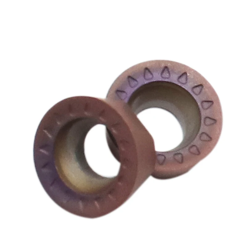 • VP15TF 50 pz inserti in metallo duro RPMT 10T3MOE lama di fresatura tornio meccanico utensile da taglio per metallo