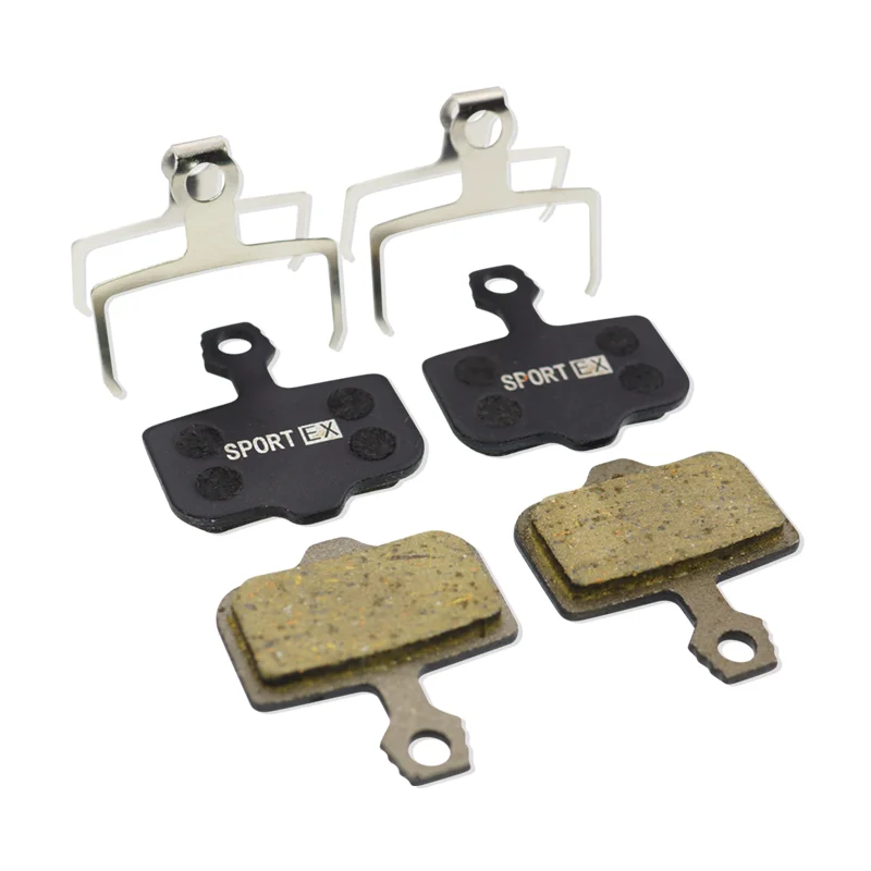 4 Pairs, Bicycle Disc Brake Pads for Avid Elixir R/CR/CR-MAG/E1/3/5/7/9 Sram X0 XX DB1/3/5 Dualtron Thunder, Sport EX Resin