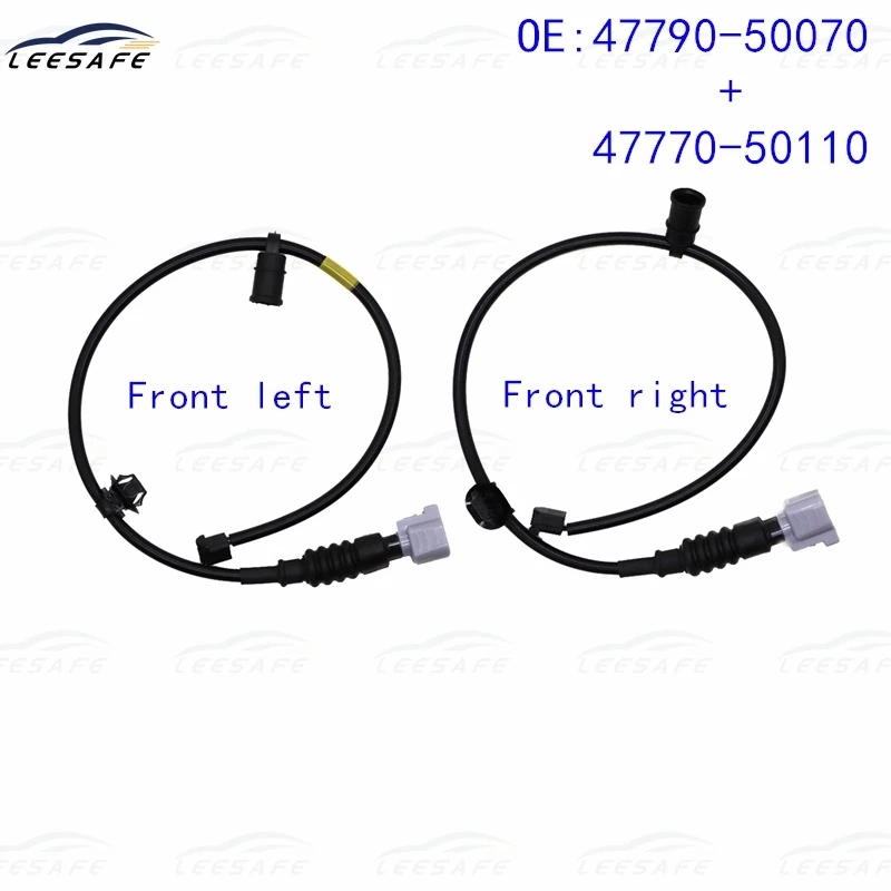 4779050070 + 4777050110 Front  Axle Left and Right Brake Pad Wear Sensor for LEXUS LS F4 460 USF40 OE# 47790-50070 + 47770-50110