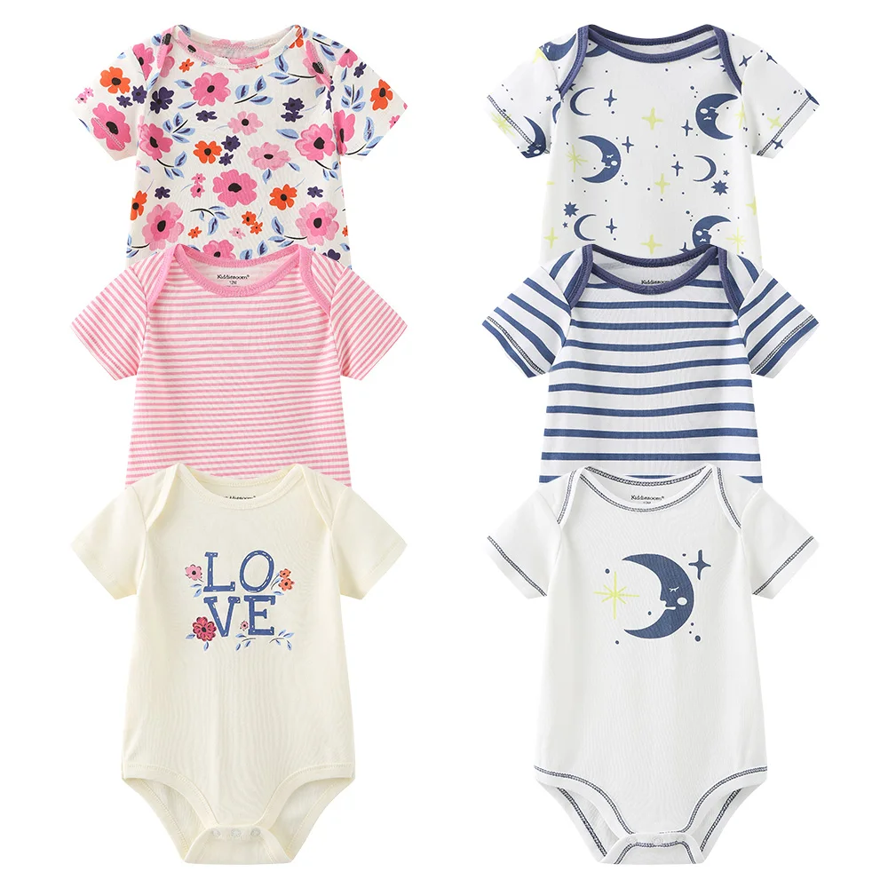 

Baby Girl Clothes Bodysuit Boys Newborn Summer Toddler Sets Onesie Outfits ropa bebe Jumpsuits Infantil Pajamas Baby Clothing