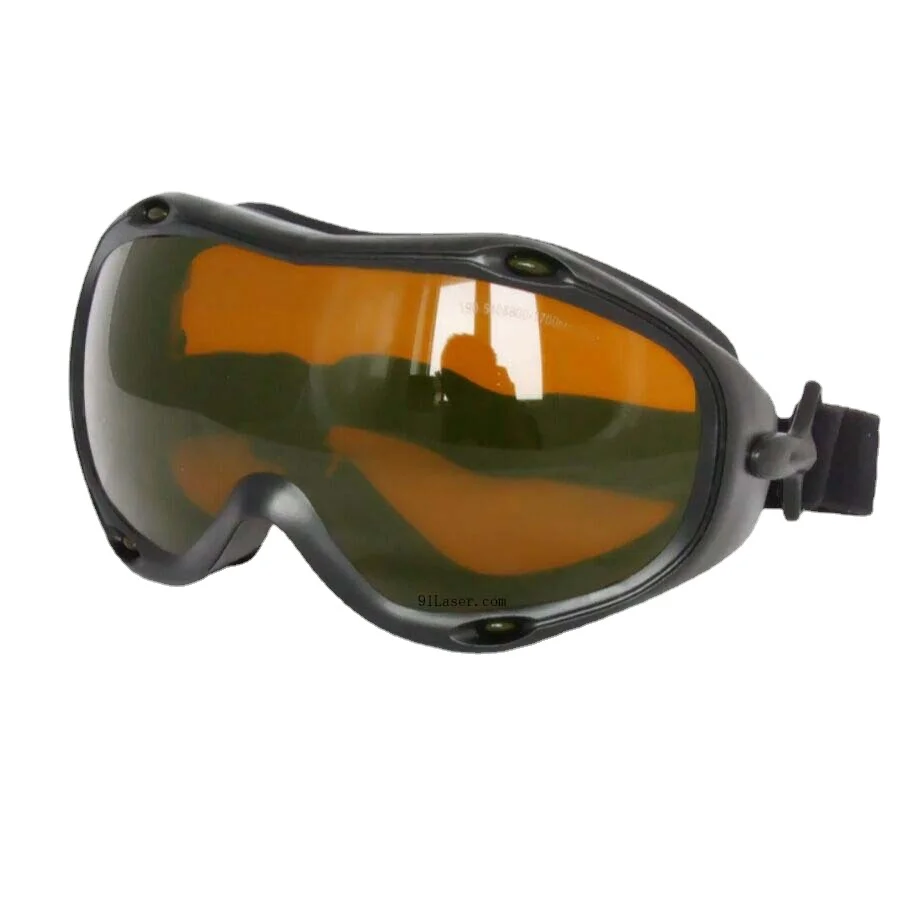 Laser Safety Glasses with Large Frame for 266, 405-450nm, 532nm, 980 1064 1320 1470nm Lasers