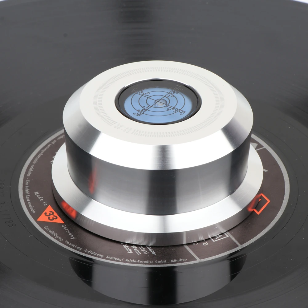 Monosaudio RT532 50HZ Record Weight LP Disc Stabilizer Turntable Vinyl Clamp HiFi Audiophile Grade level measuring instrument