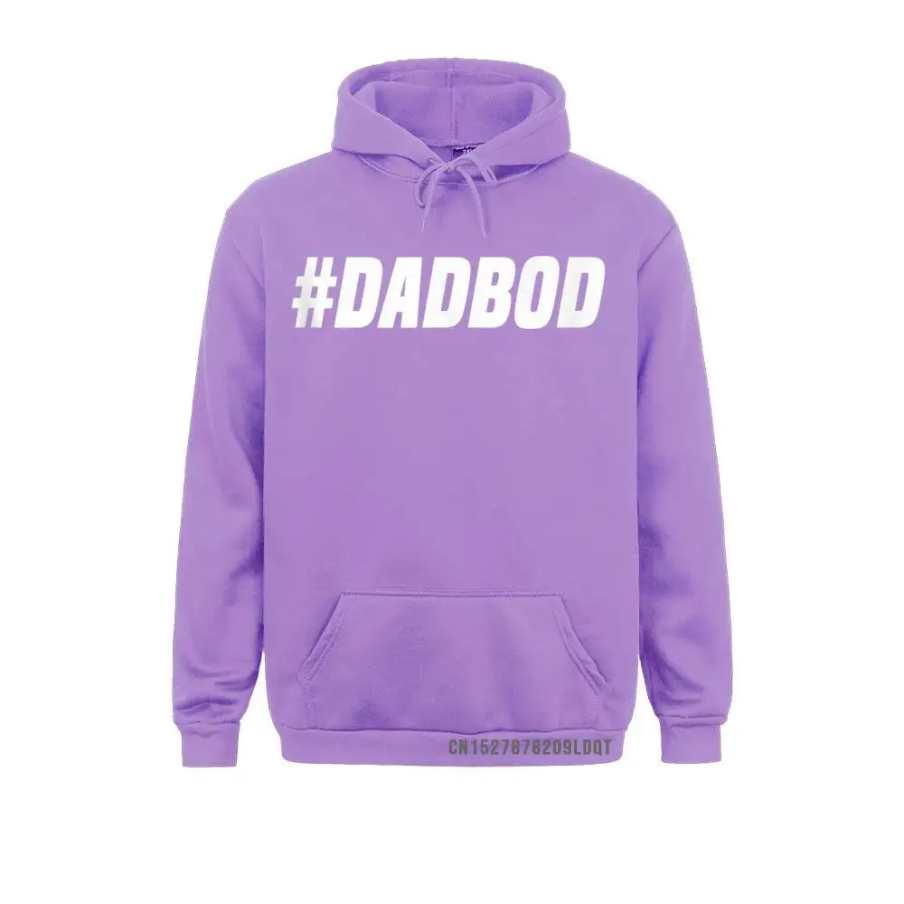 Long Sleeve Hoodies Men Sweatshirts Hashtag # Dad Bod Funny Workout Gift Father's Day Design Sportswears 2021 Discount