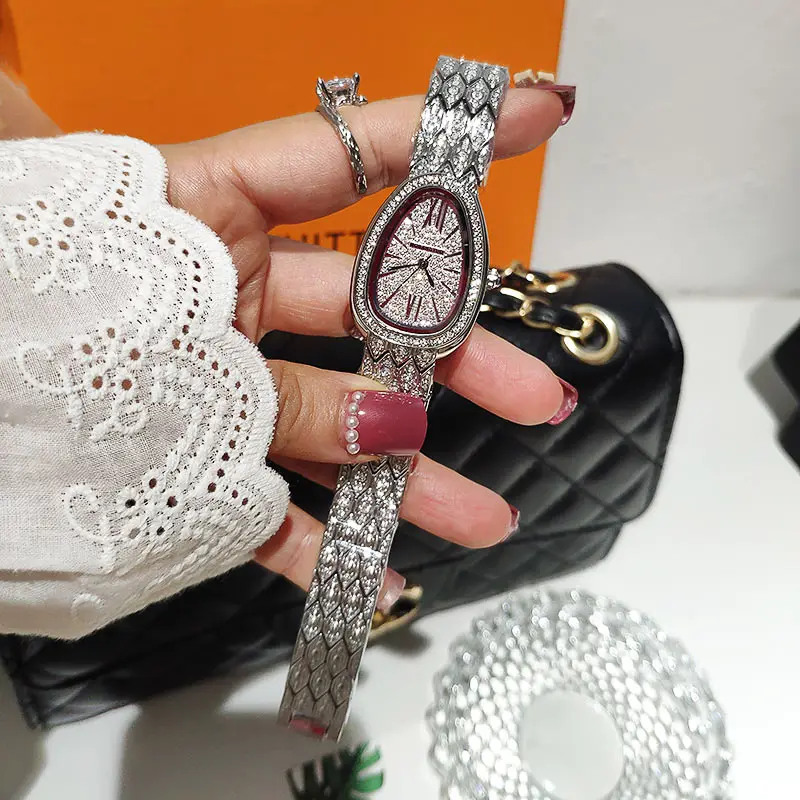 2021 Unique Original Brand Women Watches Quartz Fashion Luxury Crystal Ladies Watch Top Brand Dress Bracelet Watch For Women