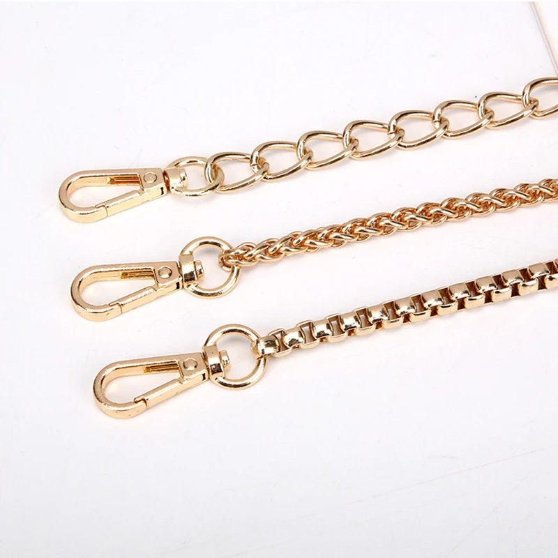 High Quality Bag Chain Strap Belt Hardware Shoulder Handbag Metal Replacement Bag Part DIY Strap Accessories for Women Chain Bag