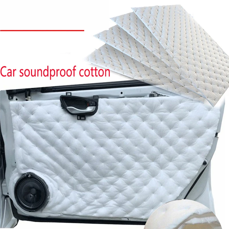 Car Sound Deadening Anti-noise Insulation Cotton Foam For Jeep Audi A6 c6 Citroen C5 C4 Peugeot 308 206 307 407 207 208 508 106