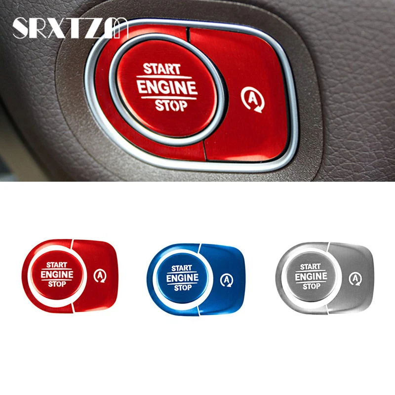 Car Accessories Engine Start Stop Button Ring Trim Cover For Mercedes Benz G Gle Gls Class G463 W167 V167 Amg Gle53 X167 2020