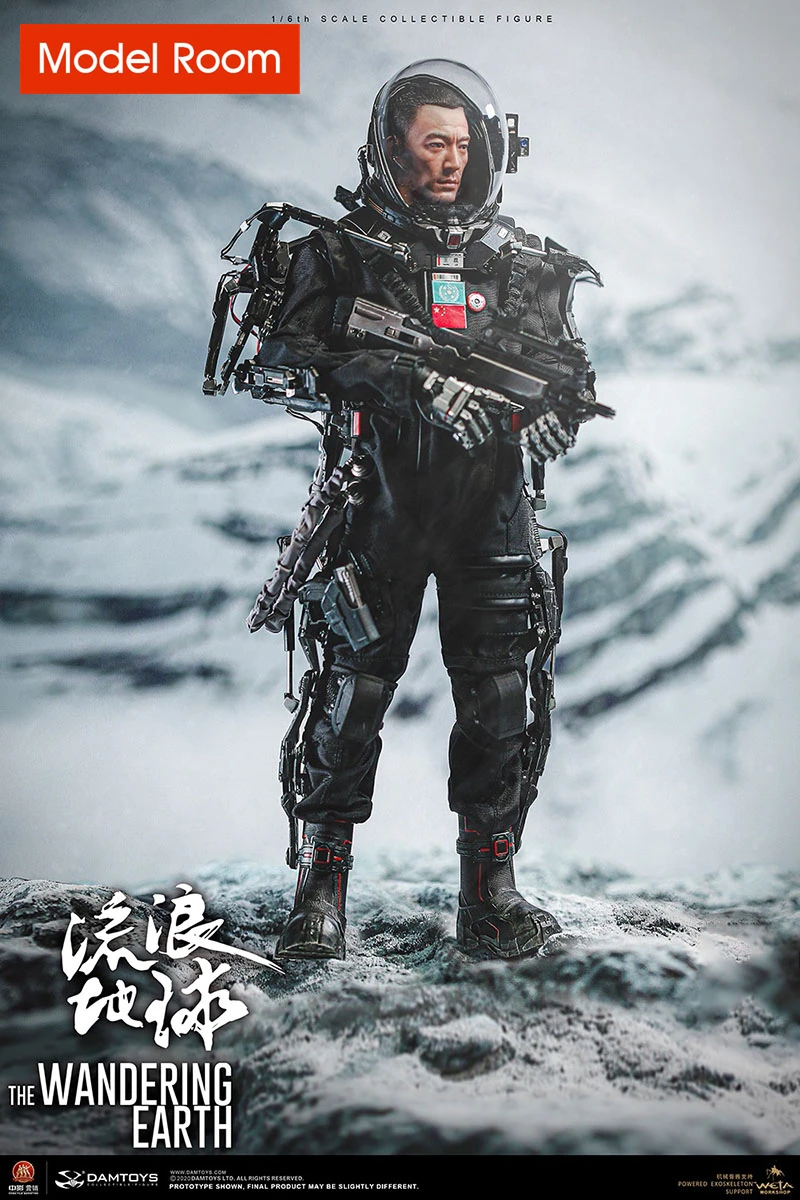 DAMTOYS DMS034 1/6 Rescue Unit Captain Wang Lei The Wandering Earth Action Figure Model Full Set Collectible Toy In Stock