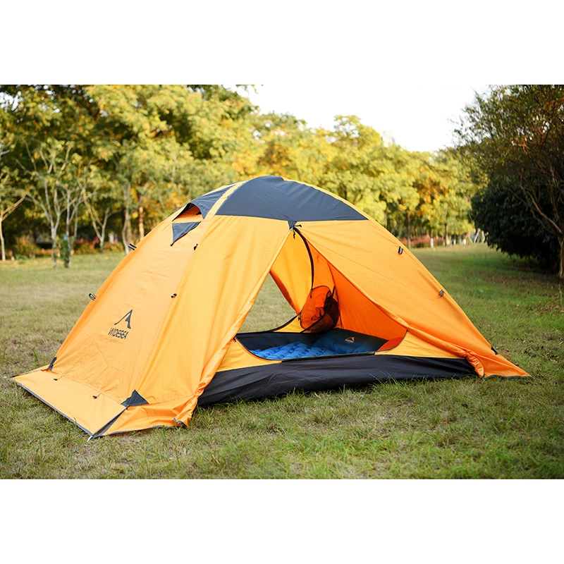 Widesea Camping Tent Tourist 2 Person Winter Tent Outdoor  4 Season Aluminum Rod with Snow Skirt
