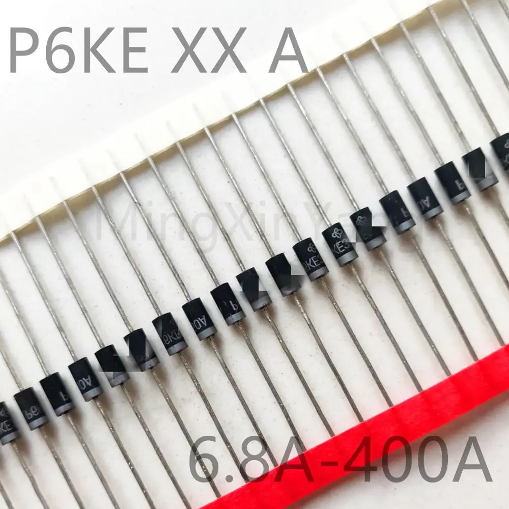 20PCS TVS Diode P6KE6.8A  P6KE10A P6KE12A P6KE13A P6KE15A P6KE16A P6KE18A  P6KE24A P6KE27A   Transient Voltage Suppressor