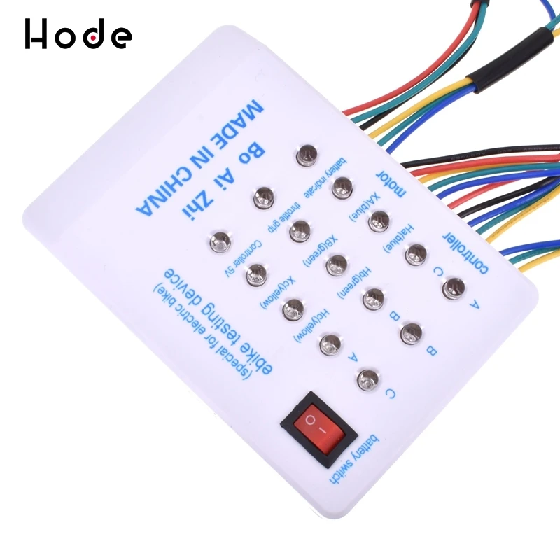 24V/36V/48V/60V/72V Electro Car E-bike Scooter Brushless Motor Controller Tester