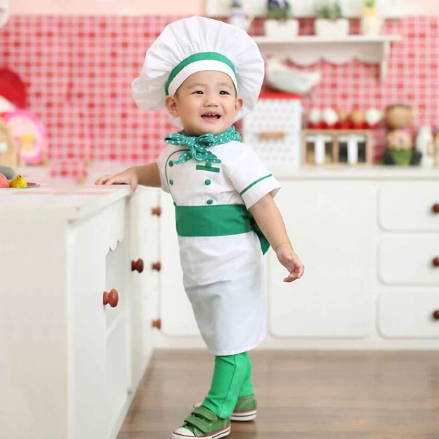 Toddler Kids Photography Clothing 3 4 Yrs Children Play house Photo Costumes Chef Cook Uniforms Boys Girl Photo Shoot Cosplay AliExpress 1501