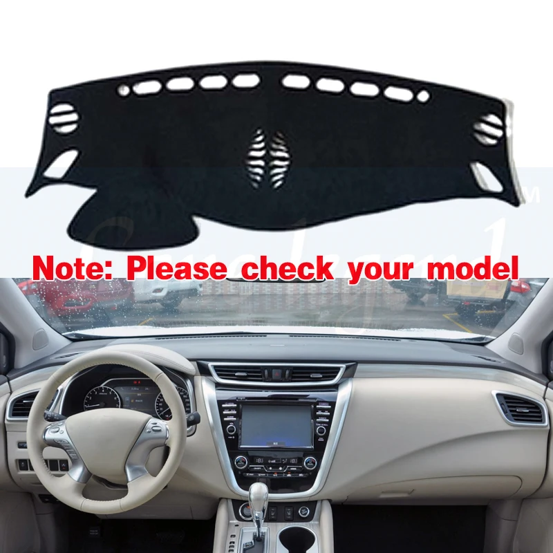 For Nissan Murano Z52 2015 2016 2017 2018 2019 Anti-Slip Mat Dashboard Cover Pad Sunshade Dashmat Protect Carpet Car Accessories