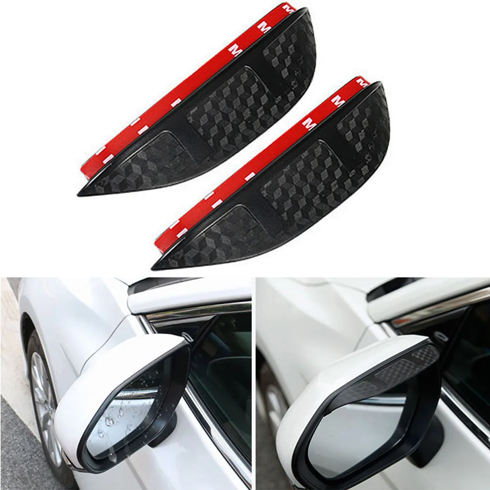 For Toyota C-HR CHR 2017 2018 2019 2020 2021 Car Eyebrow Mirror Protector Rain Cover Sun Visor Shade Protector Frame Lamp Parts