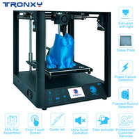 TRONXY D01 High Quality Silent design  Industrial Linear Guide Titan Extruder 3D Printer DIY Kits Printing Acrylic Mask Machine