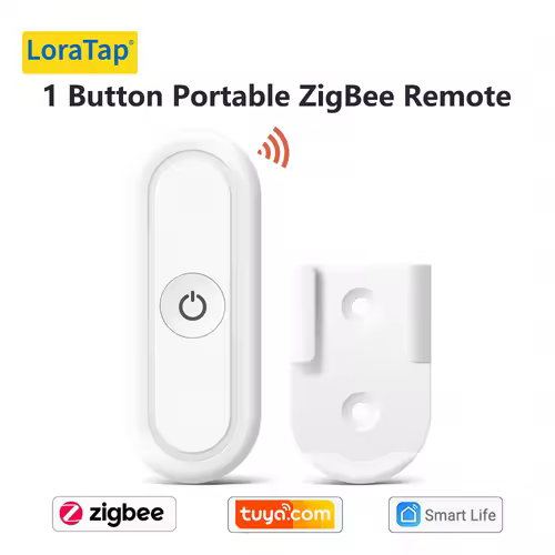 LoraTap ZigBee 3.0 Wireless 14 EU US Push Button Remote Tuya Scene Automation Control Switch Smart Life App Hub Need - Image 18