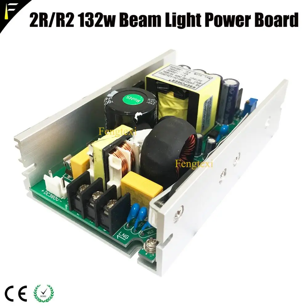 무대 이동 빔 라이트 PCB AC-DC 2R/R2 132W 380V 디스코 이동 헤드 전원 공급 장치 조립 패널 부품 HS-U450T 450W