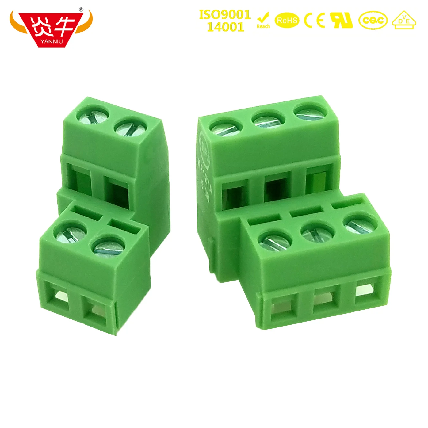 

10Pcs KF127A 5.0 2P 3P DOUBLE ROW KF127HL SCREW TERMINAL BLOCKS DG127A 5.0mm 2PIN 3PIN MKKDSN 1,5/2-5,0 - 1726037 PHOENIX DEGSON