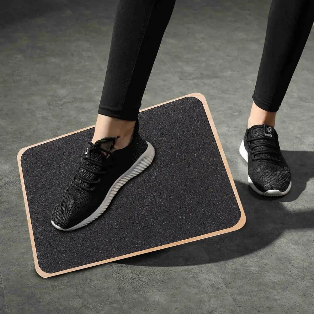 Drewniana Balance Board wyważająca do jogi antypoślizgowa antypoślizgowa ściskacz Balance Board sportowa do ćwiczeń Fitness joga