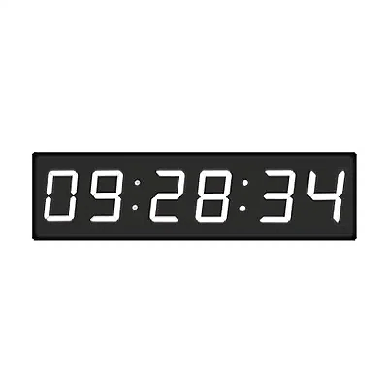 Large Big Digital LED Wall Clock, Countdown Timer with Stopwatch, Alarm, Countdown Timer, 4 Inch