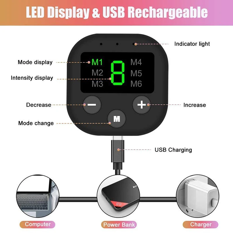 Estimulador muscular para abdominales, entrenador EMS inalámbrico para piernas, brazos y vientre, simuladores eléctricos, prensa de masaje,