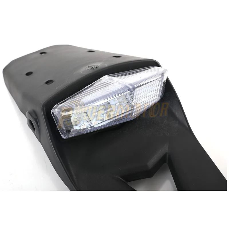 Motorcycle Universal LED Taillight LED Stop Light Rear Fender Tail Light Lamp For Enduro Trial Dirt Bike For Yamaha Suzuki