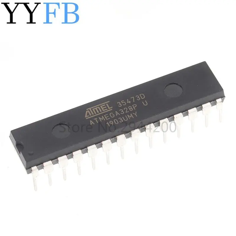 The original product is directly inserted into the ATMEGA328P-PU 8 bit microcontroller AVR 32K flash DIP-28.