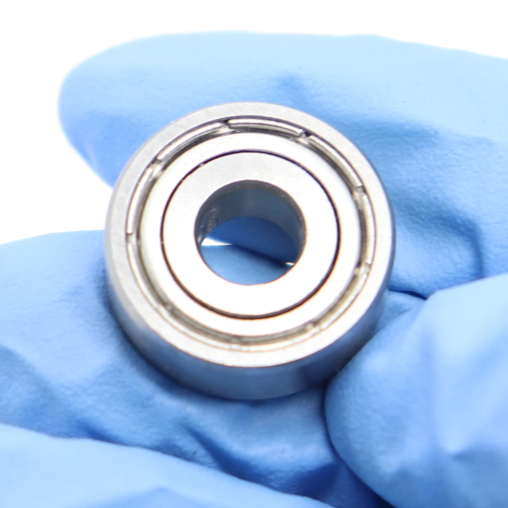 

S606ZZ Bearing 6*17*6 mm ( 10PCS ) ABEC-1 440C Roller Stainless Steel S606Z S606 Z ZZ Ball Bearings