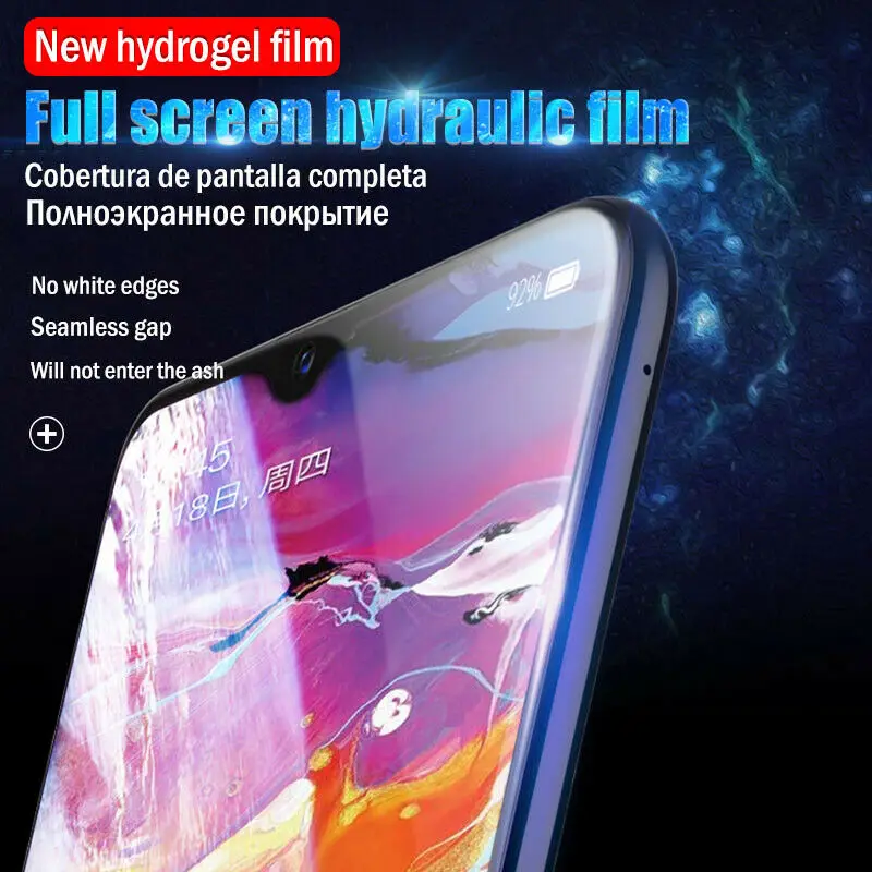 Hydrogel Film  Case For Alcatel 3V 5099D Screen Protector Protective Film For Alcatel 3V 5099D 3 V 5099 6.0 inch Glass Film