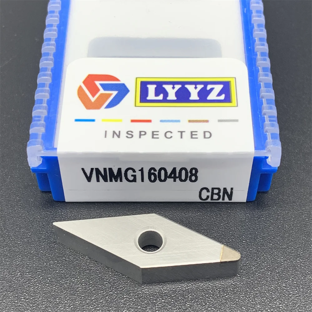 VNMG160404 PCD CBN VNMG160408 PCD CBN Diamond Cubic boron nitride Plate Inserts External Turning Tool Blade CNC VNMG160404/8 PCD