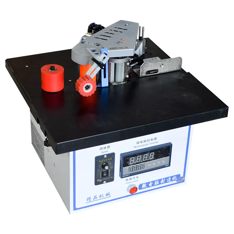 Automatic strip break edge banding Machine wood pvc cut itseld woodworking edge bander Microcomputer automatic tape breaking