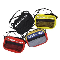 PLACES+FACES Package Streetwear Casual Classic Reflective Places+Faces Crossbody Bags Hip Hop Places+Faces Satchel Bags