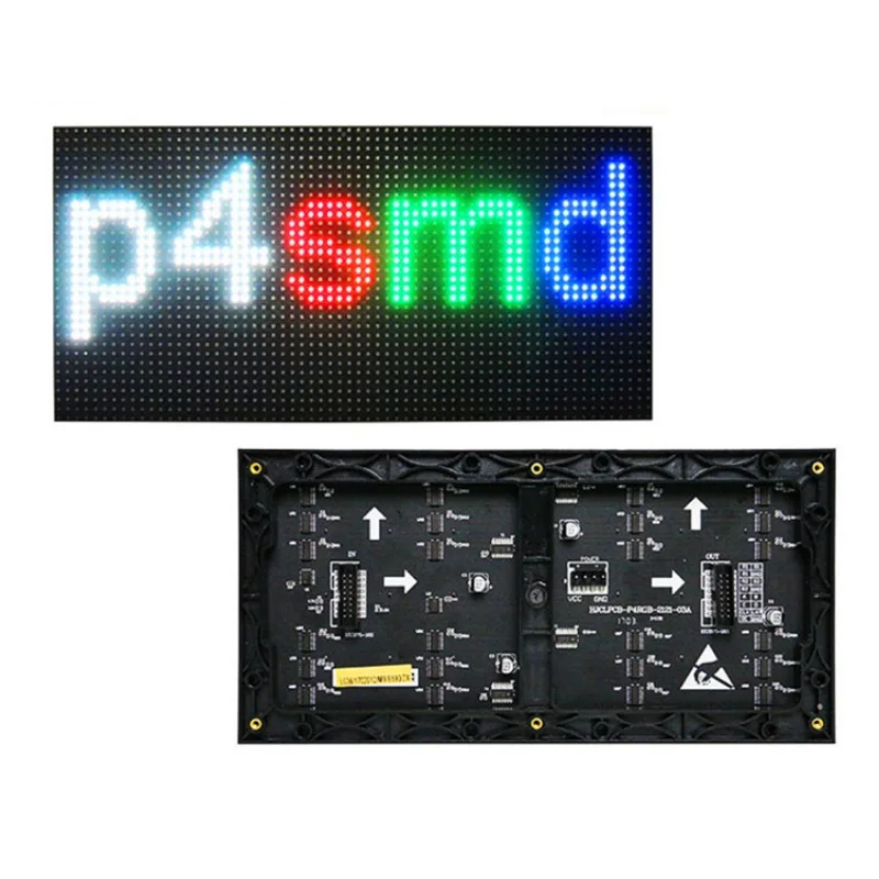 

High Quality Indoor Led Screen Module P4 Led Module 256*128mm Full Color Led Stage Lighting Display