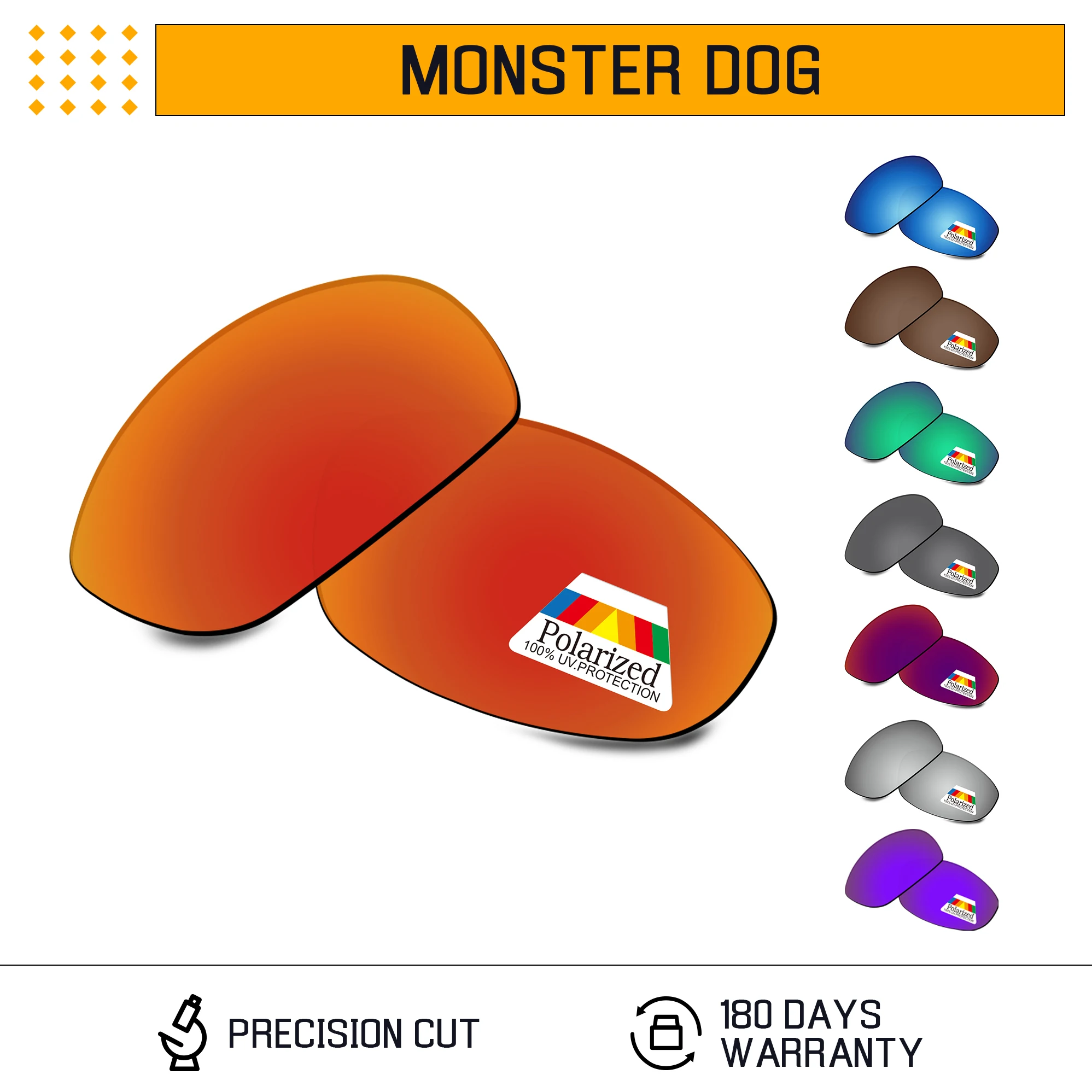 

Bwake поляризованные Сменные линзы для очков Oakley Monster Dog-несколько вариантов