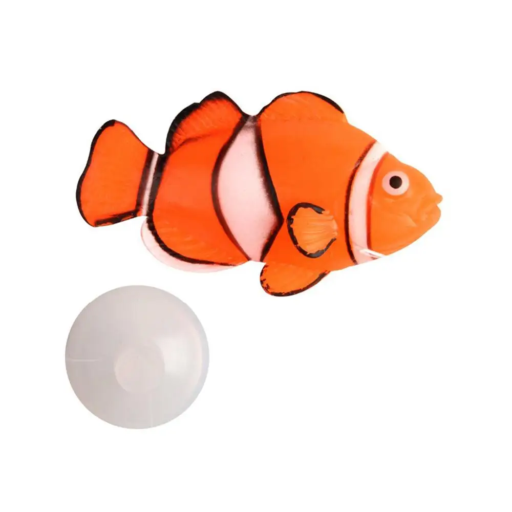 Glow In The Dark Artificial Aquarium Goldfish Ornament Fish Tank Jellyfish For Garden Ornament Fish Tank Decoration