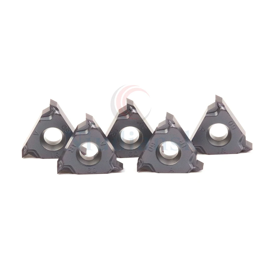 10pcs High Quality 16ER 16IR G55 AG55 A60 G60 AG60 Wearresistant CNC carbide thread insert for thread turning tool Free shipping