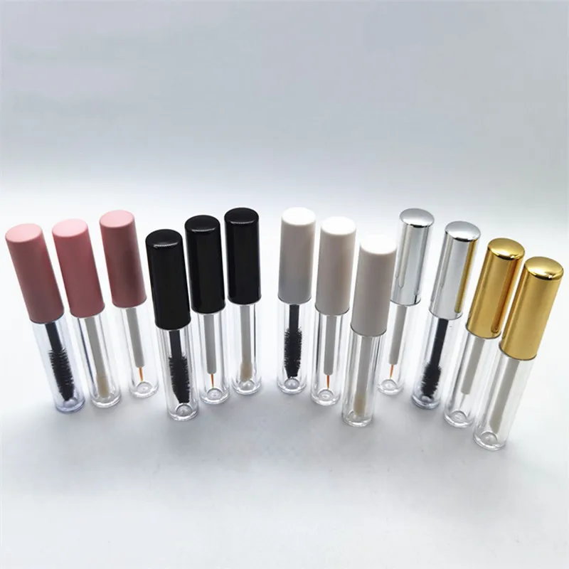 

Wholesale 1-2ml Mini Empty Lipgloss Bottles Mascara Tubes Eyelash Containers Eyeliner Tube Eyelash Growth Liquid Tubes