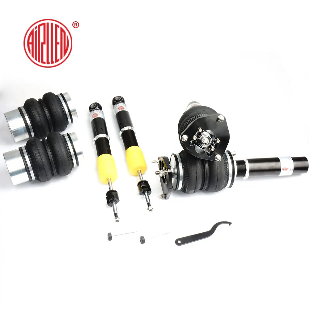 Airllen Air springs shock absorber kits with monoball upper mounts for Aud-i TT (2006-2013) /air ride parts/car pneumatic