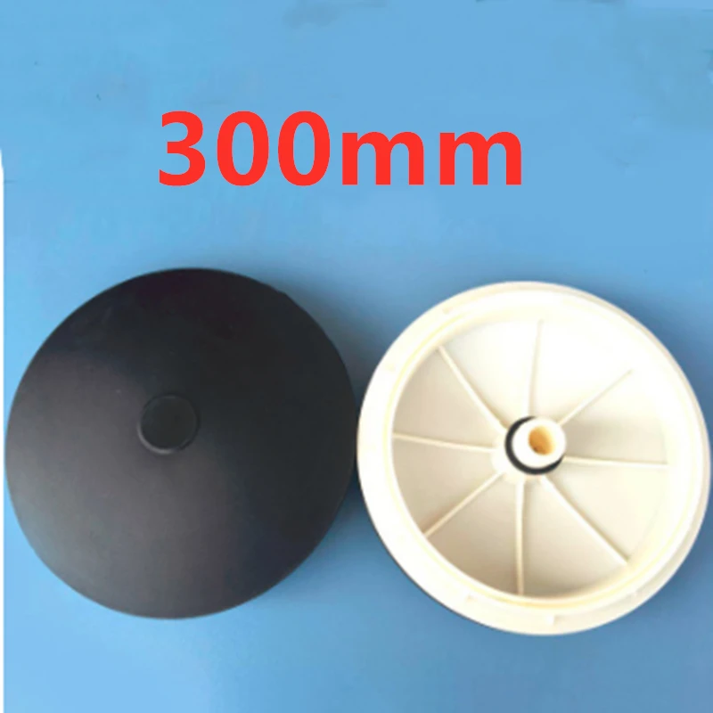 

2pcs 300 Thicken EPDM Diaphragm Aerator Microporous Rubber Diaphragm Aeration Panel Wastewater Treatment Air Diffuser Parts