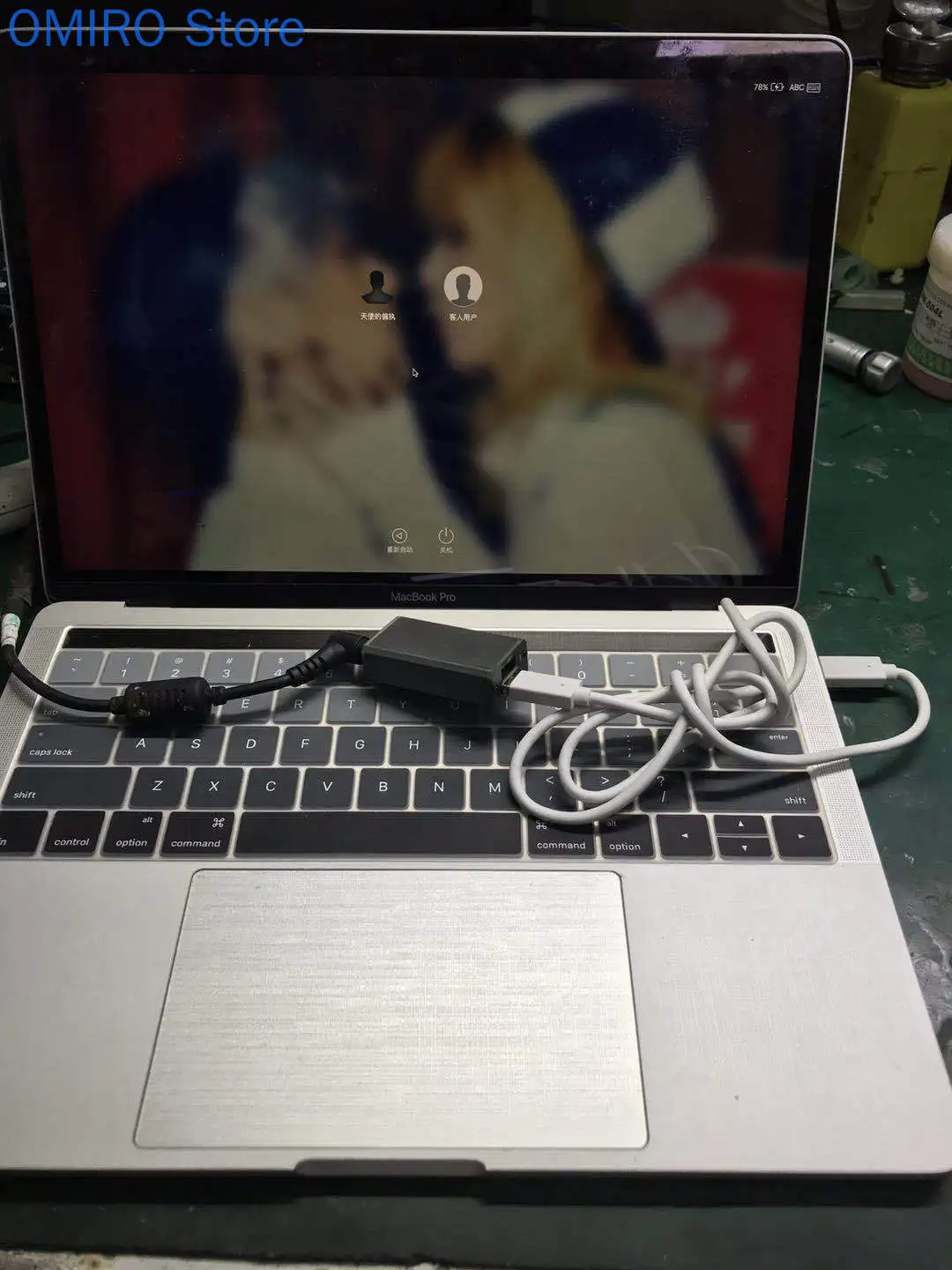 マルチプロトコルアダプター,100w,Appleコンピューター,バッテリーなしの現在の時計を直接見ることができます