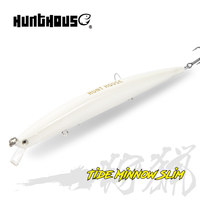 Hunthouse Tide Slim Minnow 175mm 148mm floating Wobble Flyer Minnow Fishing Lure Hard Bait saltwater ABS Plastic For Seabass